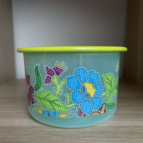Tupperware dose blumen motive - dose,