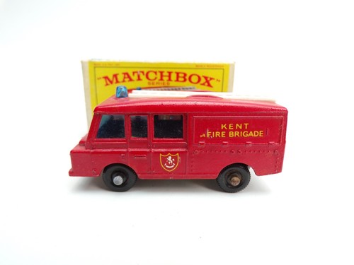 Matchbox 57c landrover fire - matchbox,