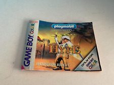 be- Gameboy Color NUR Spielanleitung Playmobil interactive - HYPE the Time Quest