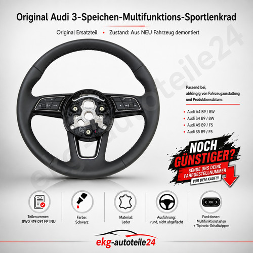Original audi lenkrad - original, a5