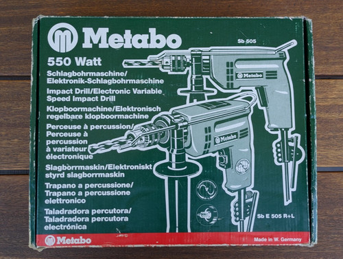 Metabo schlagbohrmaschine e - metabo, sb