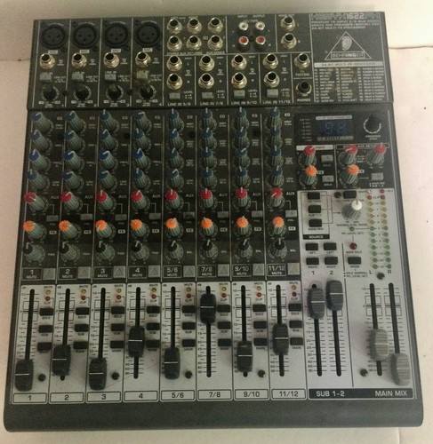 Behringer xenyx 1622fx audio - behringer,