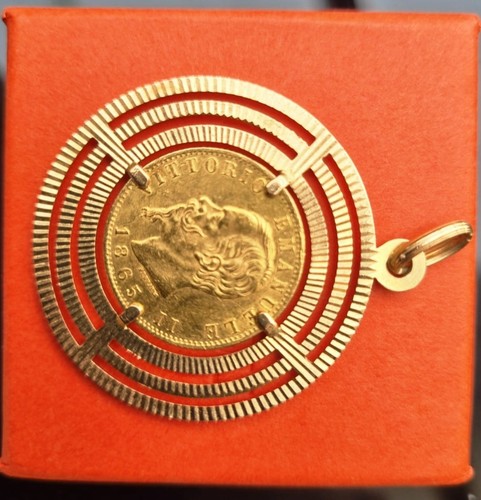 Münzanhänger gold - gold,
