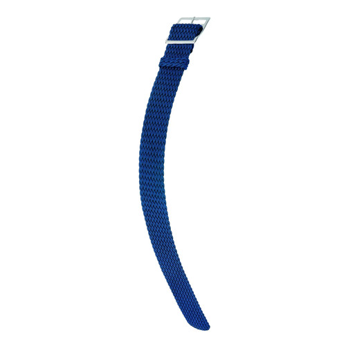Uhrenarmband blau nylon - uhrenarmband, blau,