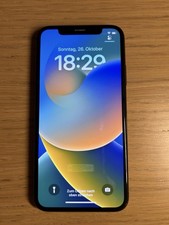Apple iPhone X - 64GB - Schwarz (Ohne Simlock) guter Zustand
