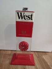 West Werbeaufsteller - Mit Uhr - Mit Feuerzeug