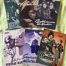 35 DDR Progress Filmprogramme 1957 - 1965