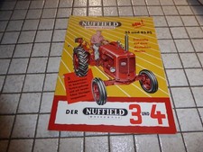 Prospekt Traktoren Nuffield 3