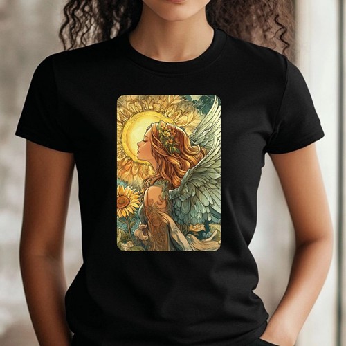 Frauen shirt engel mit - t-shirt,