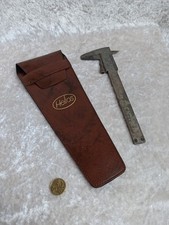 Meßschieber Schiebelehre 21 cm mit Helios Etui Messlehre Schublehre analog