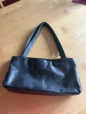 Echtledertasche Schwarz Damen