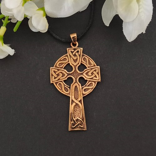 Keltisches kreuz bronze - keltisches,