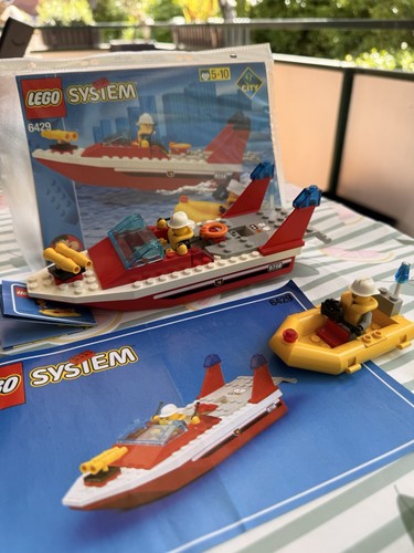 Lego 6429 feuer löschboot - 6429, feuer-lÖschboot
