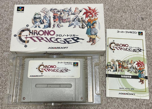 Chrono trigger super famicom - super,