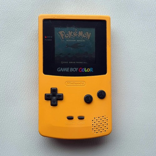 Nintendo game boy color gelb - game,