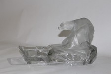 Eisbären Glas Art deco