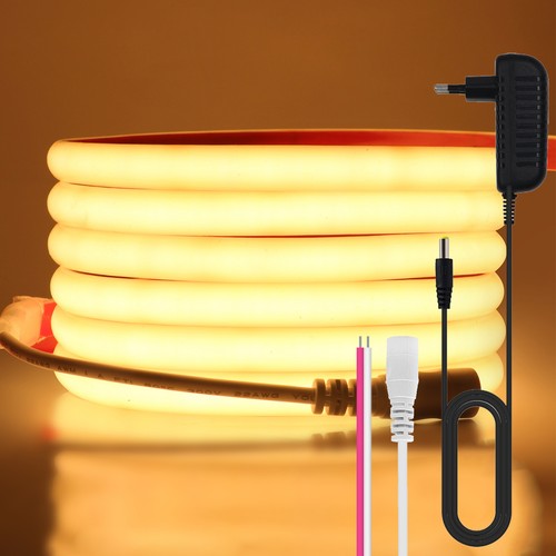 Cob neon led streifen 12v - neon, 12v/24v