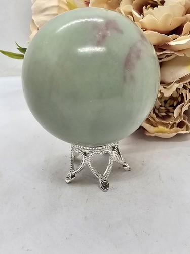 Grün weiß rosa jade - grün,