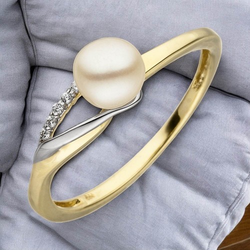 Damen ring 333 gelbgold - 333,