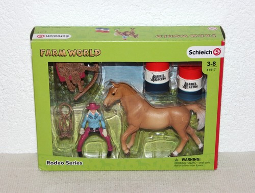 Schleich 41417 barrel racing - barrel,