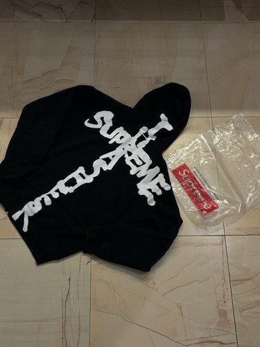 Supreme cross zip hoodie - supreme,