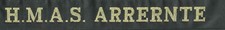 Australien Marine Mützenband HMAS Arrernte (mb552)