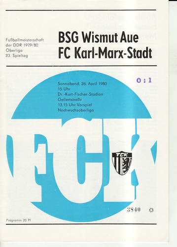 Karl marx stadt - , fc