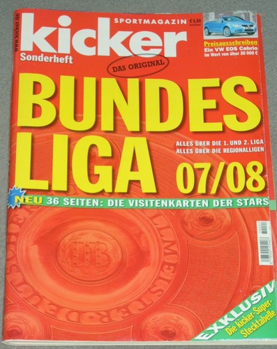 Kicker sportmagazin sonderheft - kicker,