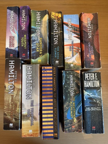 Peter hamilton bundle - f.,
