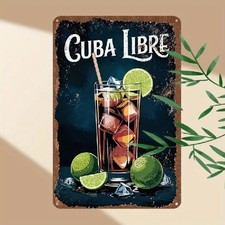 Blechschild Cuba Libre