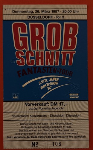 Grobschnitt fantasten tour - grobschnitt,
