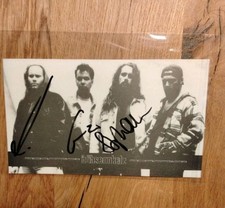 Böhse Onkelz Autogrammkarte