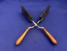 altes Frisör Werkzeug Brenneisen Kreppschere Brennschere (2.)