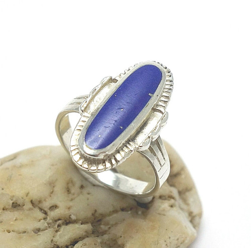 Wunderbarer lapis lazuli ring - lazuli,