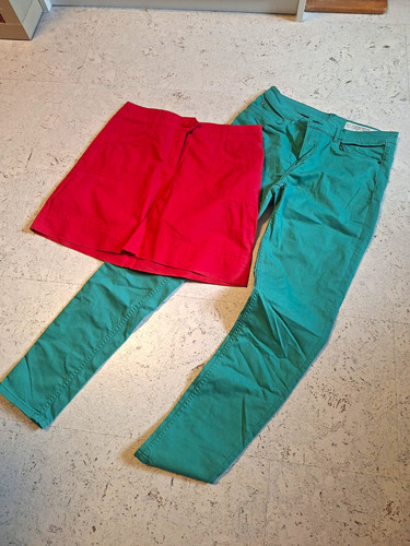 Damen minirock rot 38 - h&m,