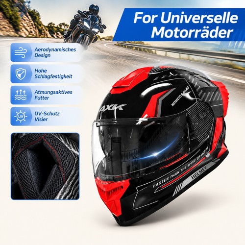 Motorradhelm beschlagfrei für