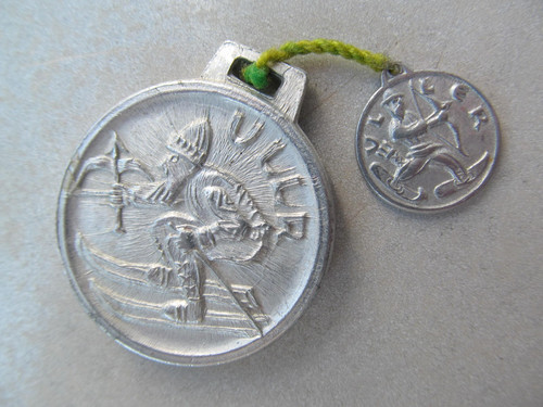 Ullr medaille mit plakette - mit,