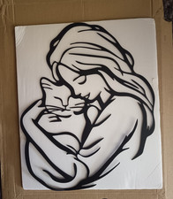 Katze und frau - und, frau,