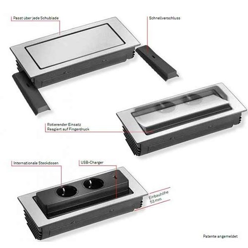 Evoline backflip usb - backflip, steck
