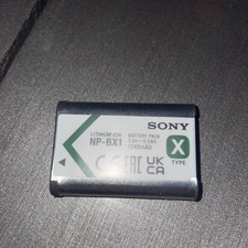 Original Akku Sony NP-BX1 für DSC-HX50 HX60 HX80 HX90 RX100 WX350 WX500 Batterie