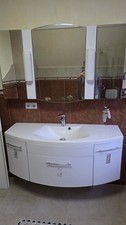 XXL Badmöbel 130cm Breit mit