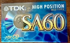 TDK SA 60 HIGH POSITION ICE II