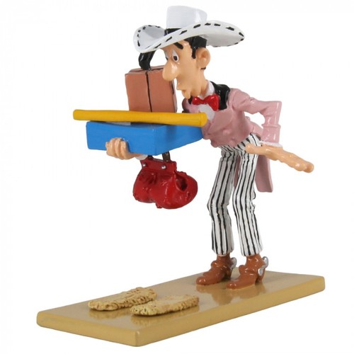 Lucky luke mit parkettschuhen - ,