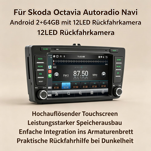 Touchscreen navi für škoda - navi,