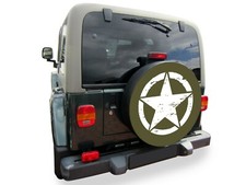 Star Khaki Reserveradabdeckung