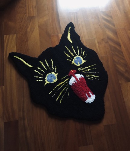 Teppich katze cat - teppich,