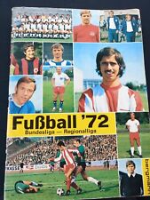 Sammelalbum Fußbal 1972 Bundesliga und Regionalliga. Komplett