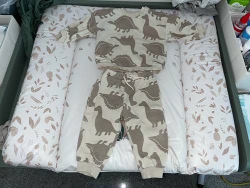 Jogginganzug 80 beige - h&m, gr.