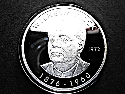 Medaille ddr wilhelm pieck - medaille,