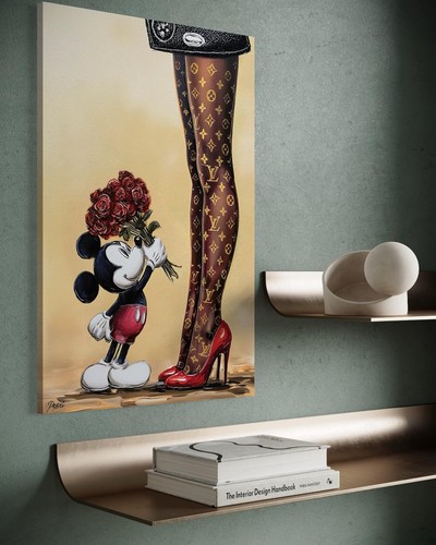 Micky maus leinwand bild - maus,
